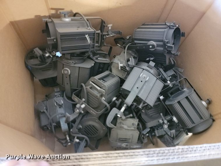 image for item LO9153 (6) pallets of stage lighting equipment