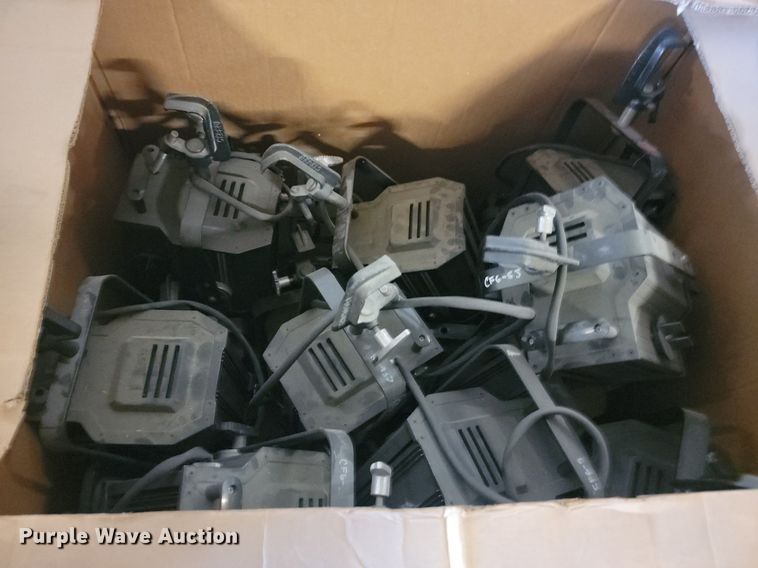 image for item LO9153 (6) pallets of stage lighting equipment