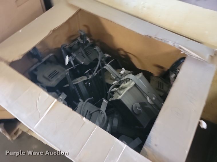 image for item LO9153 (6) pallets of stage lighting equipment