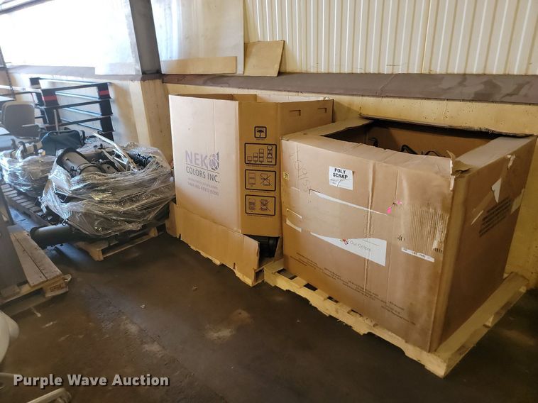 image for item LO9153 (6) pallets of stage lighting equipment