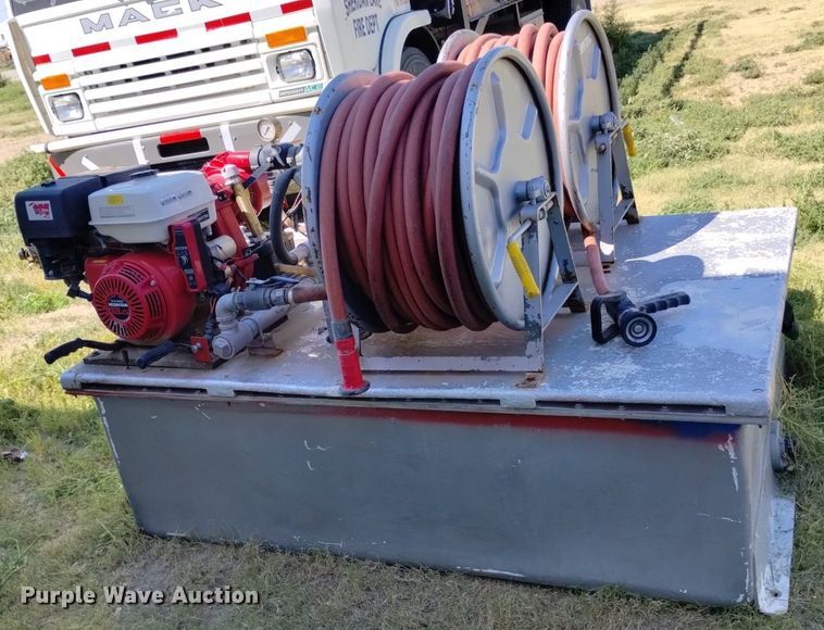 image for item LP9686 1978 Forester  brush fire skid unit