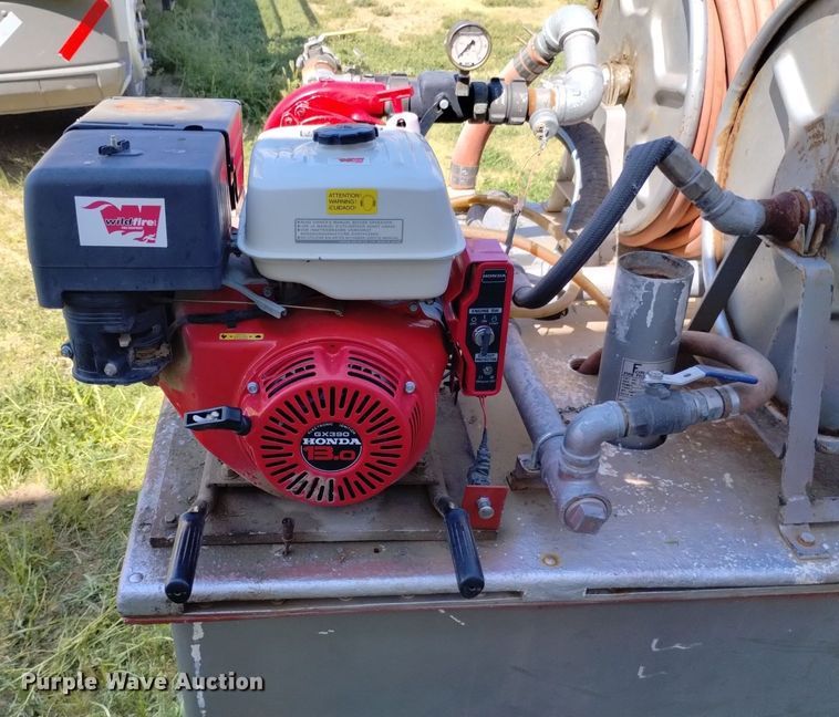 image for item LP9686 1978 Forester  brush fire skid unit