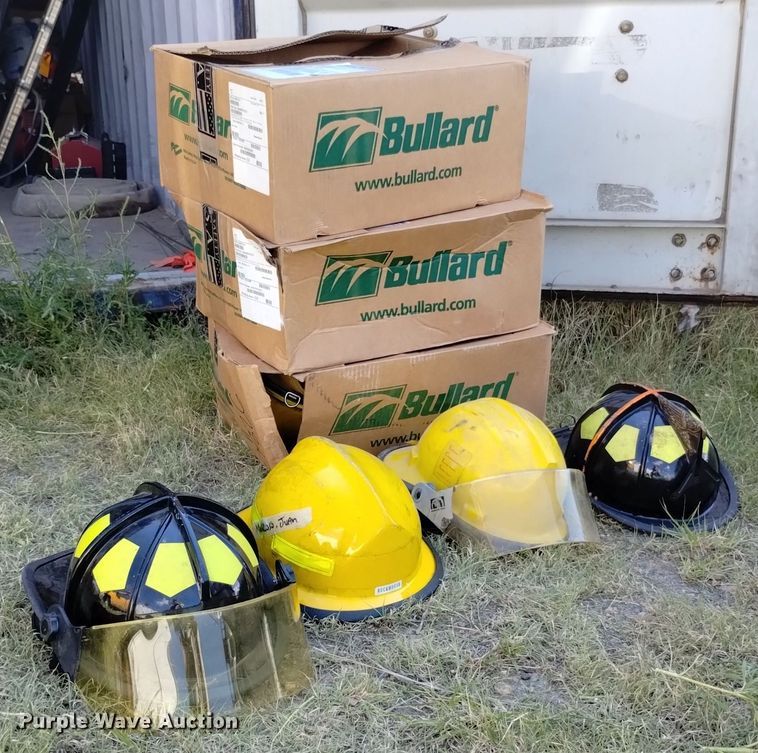 image for item LP9687 (30) Bullard firefighter helmets