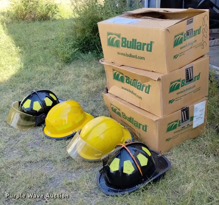 image for item LP9687 (30) Bullard firefighter helmets