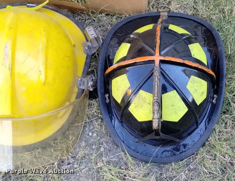image for item LP9687 (30) Bullard firefighter helmets