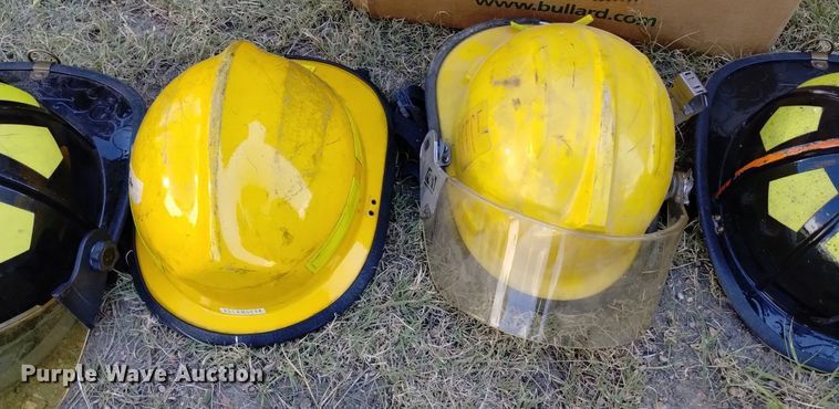 image for item LP9687 (30) Bullard firefighter helmets