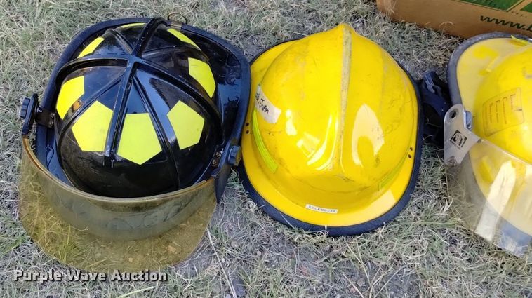 image for item LP9687 (30) Bullard firefighter helmets