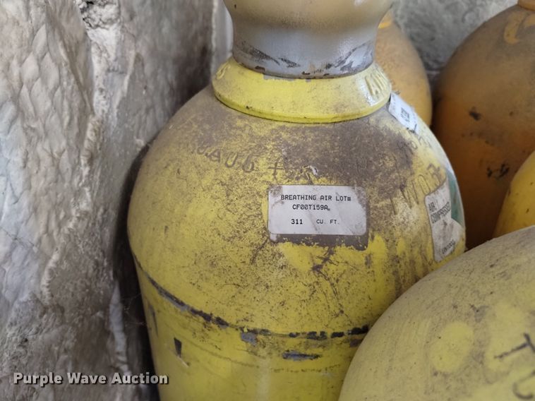 image for item LP9693 (6) oxygen tanks