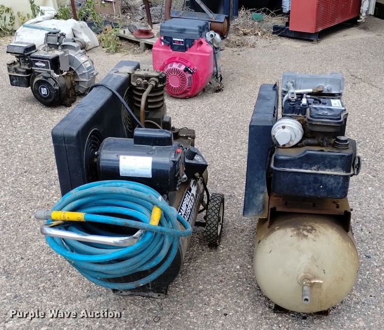 image for item LP9695 (2) air compressors