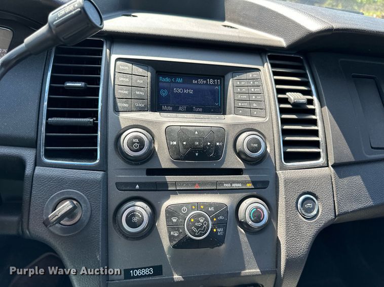 image for item LQ9005 2013 Ford Taurus Police Interceptor