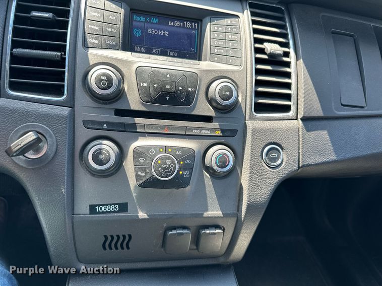 image for item LQ9005 2013 Ford Taurus Police Interceptor