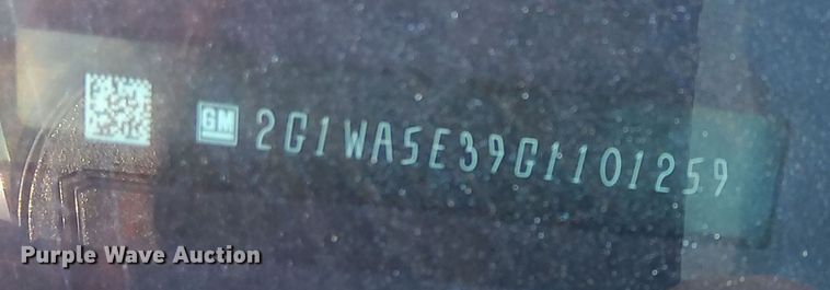 image for item LQ9006 2016 Chevrolet Impala