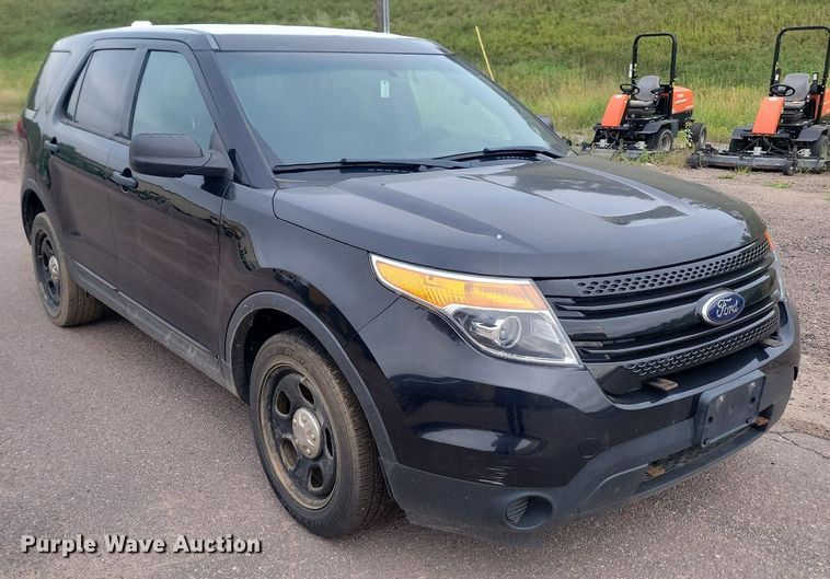 image for item LQ9115 2013 Ford Explorer Police Interceptor  SUV