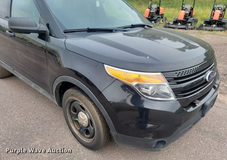 image for item LQ9115 2013 Ford Explorer Police Interceptor  SUV