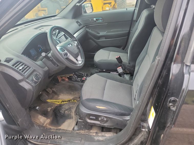 image for item LQ9115 2013 Ford Explorer Police Interceptor  SUV