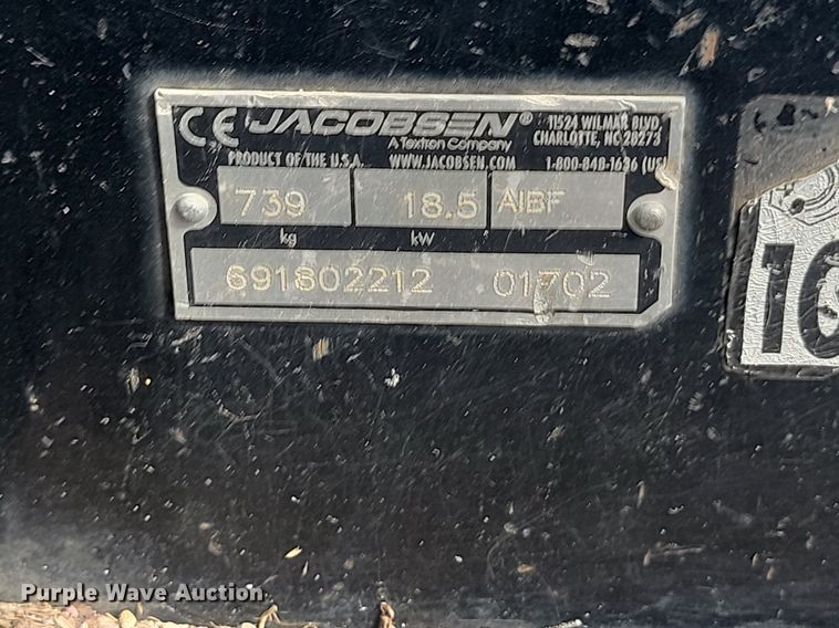 image for item LQ9119 Jacobsen Turfcat 628D  lawn mower