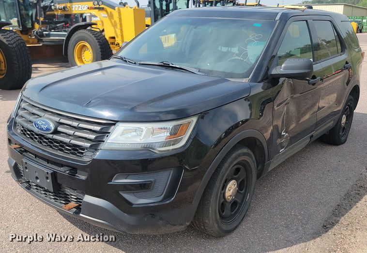 image for item LQ9121 2016 Ford Explorer Police Interceptor  SUV