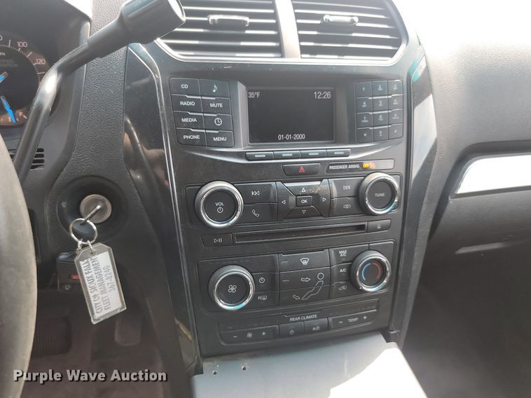 image for item LQ9121 2016 Ford Explorer Police Interceptor  SUV