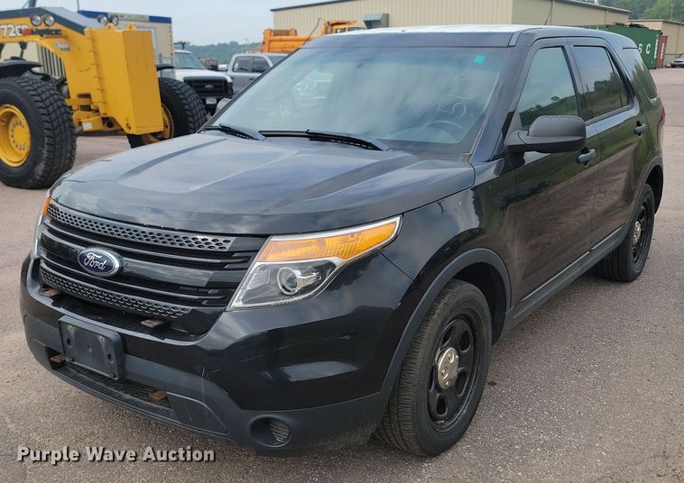 image for item LQ9122 2013 Ford Explorer Police Interceptor  SUV