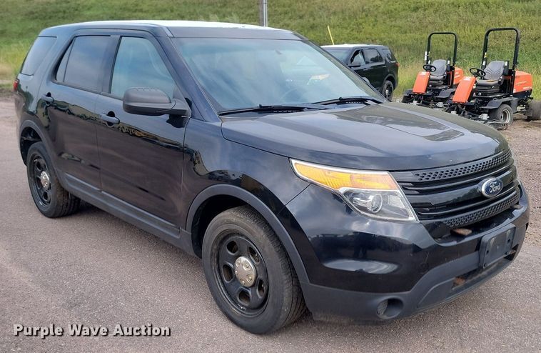 image for item LQ9122 2013 Ford Explorer Police Interceptor  SUV