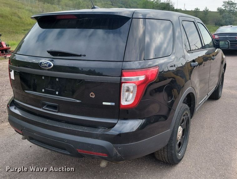 image for item LQ9122 2013 Ford Explorer Police Interceptor  SUV