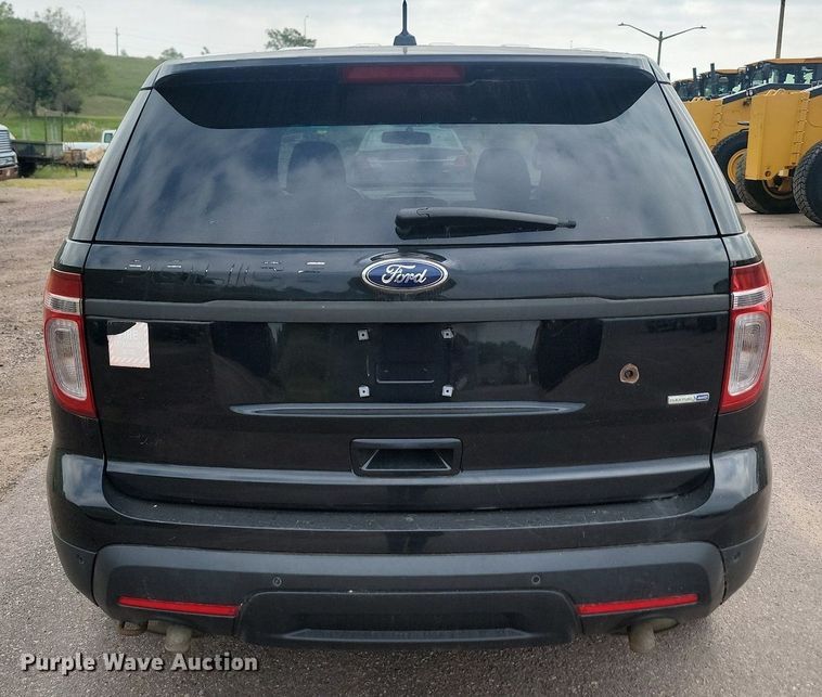 image for item LQ9122 2013 Ford Explorer Police Interceptor  SUV