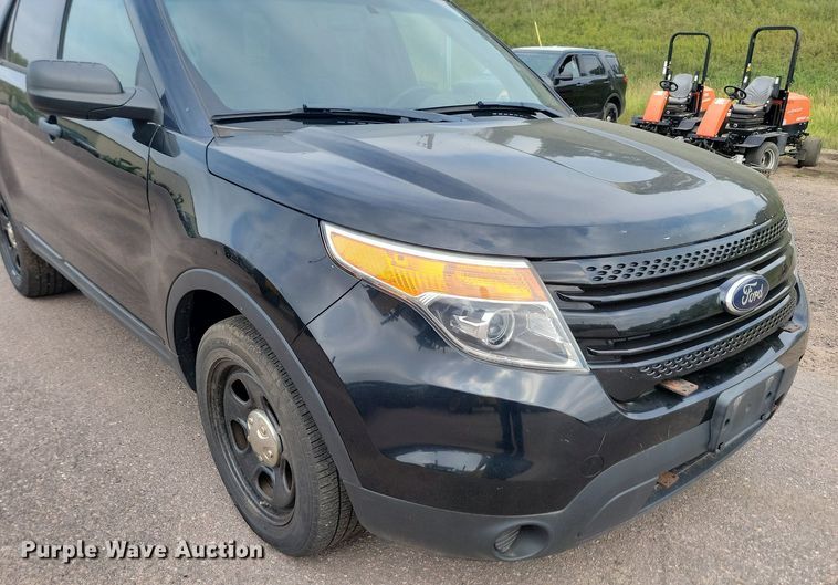 image for item LQ9122 2013 Ford Explorer Police Interceptor  SUV