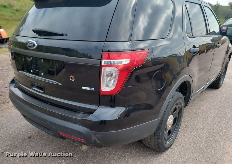 image for item LQ9122 2013 Ford Explorer Police Interceptor  SUV