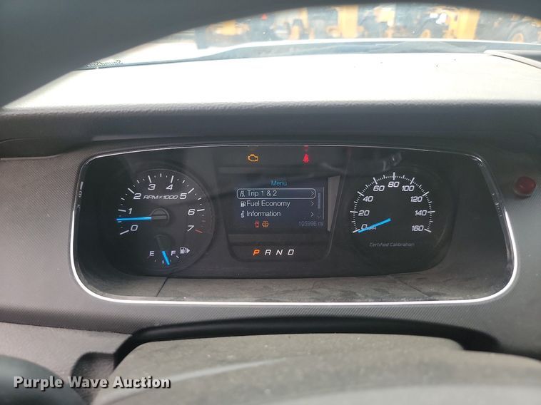 image for item LQ9123 2017 Ford Taurus Police Interceptor