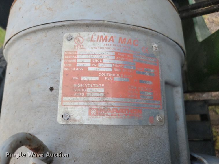 image for item LQ9126 Lima Mac 280MDL0054-1  generator