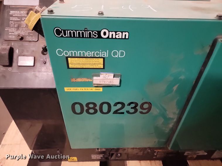 Cummins Onan Commercial QD generator in Sioux Falls, SD Item LQ9144