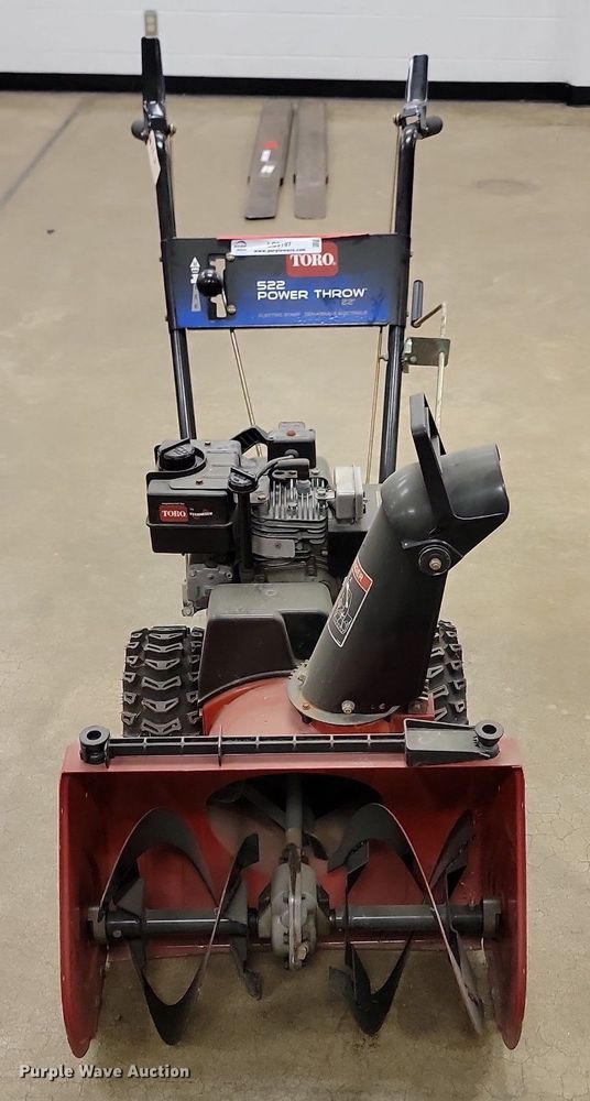 image for item LQ9197 Toro 522 Power Throw  snow blower