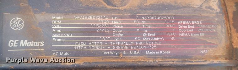 image for item LQ9270 GE Motors  electric motor