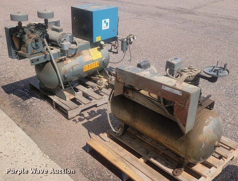 image for item LQ9272 (2) air compressors