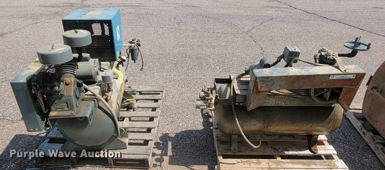 image for item LQ9272 (2) air compressors