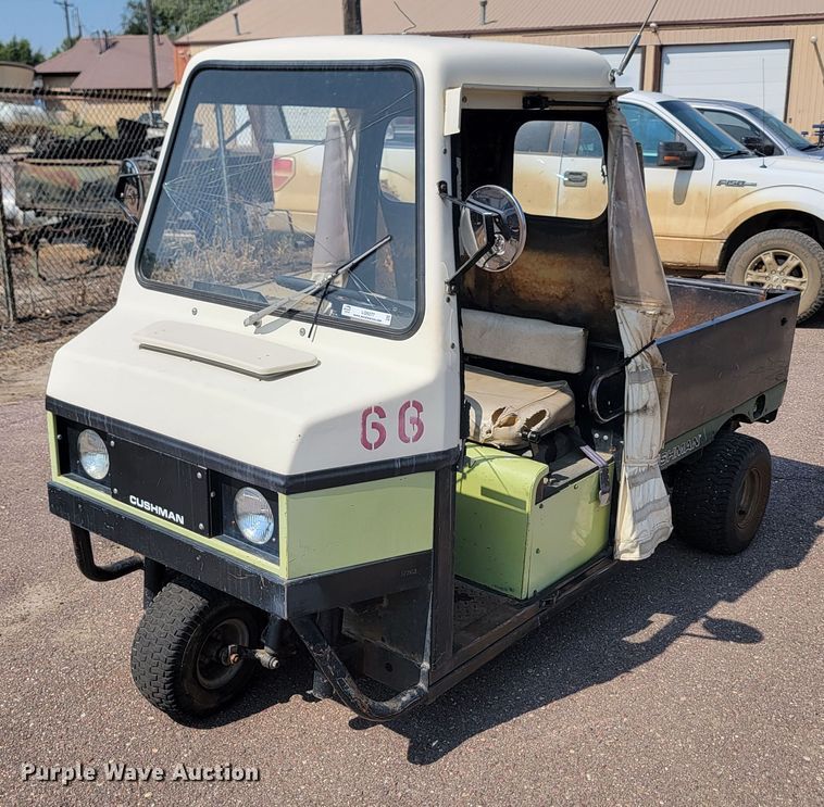 image for item LQ9277 Cushman  utility cart