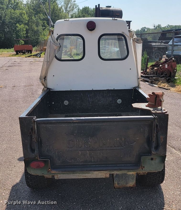 image for item LQ9277 Cushman  utility cart