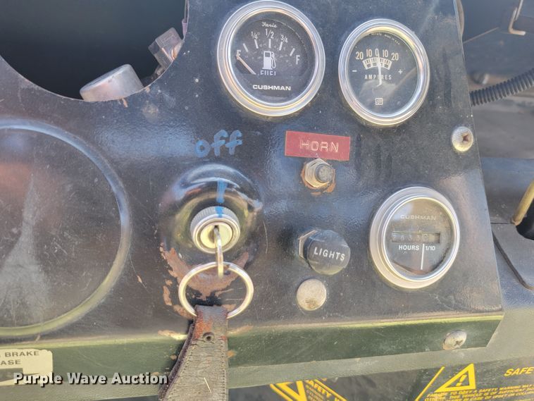 image for item LQ9277 Cushman  utility cart