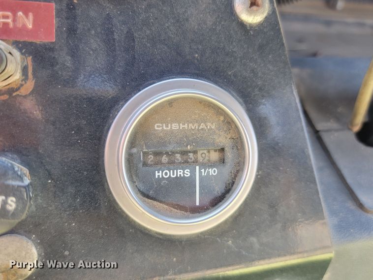 image for item LQ9277 Cushman  utility cart