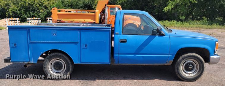 image for item LQ9280 1992 Chevrolet C2500HD  utility bed pickup truck