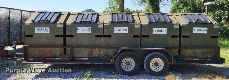 image for item LS9706 2023  Shop built recycle trailer