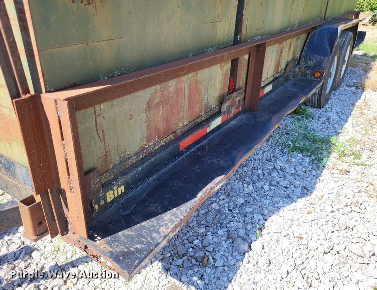 image for item LS9706 2023  Shop built recycle trailer