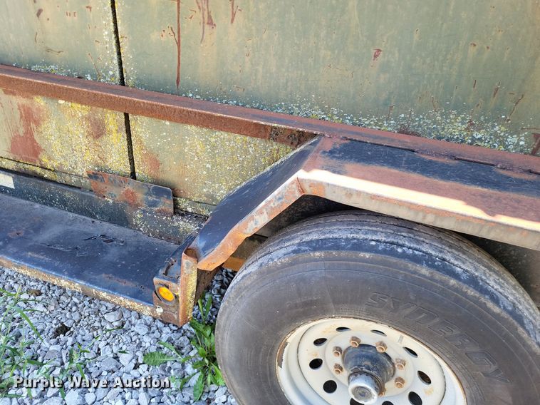 image for item LS9706 2023  Shop built recycle trailer