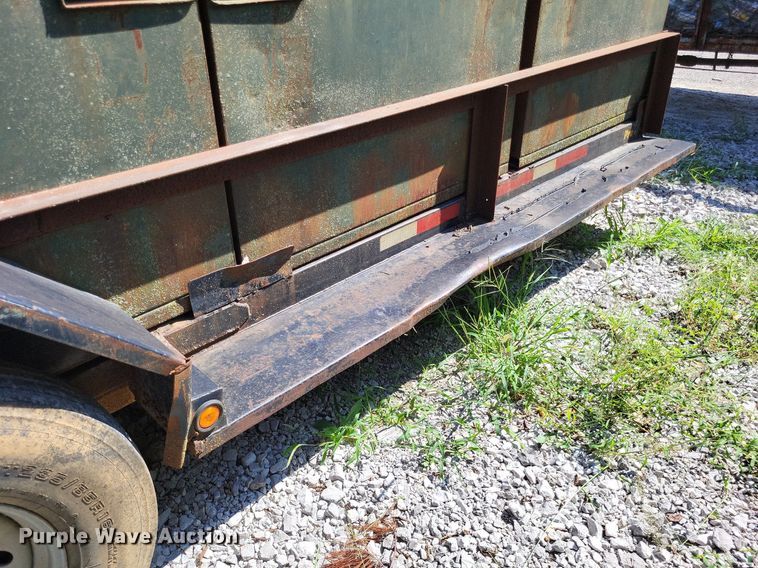 image for item LS9706 2023  Shop built recycle trailer