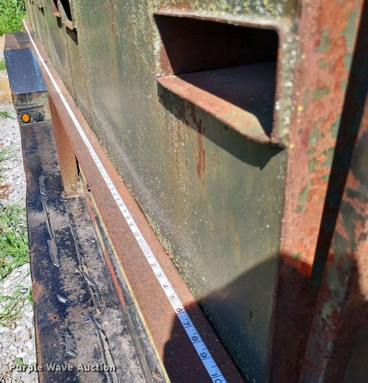 image for item LS9706 2023  Shop built recycle trailer