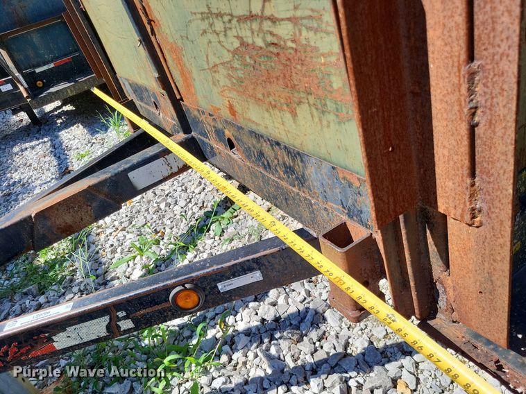 image for item LS9706 2023  Shop built recycle trailer