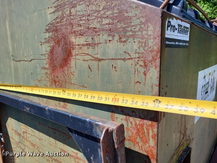 image for item LS9706 2023  Shop built recycle trailer