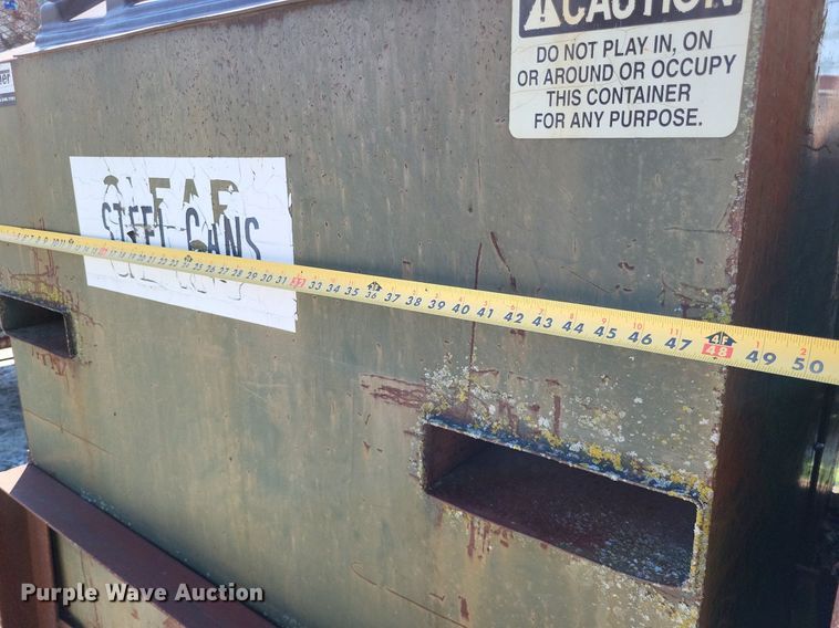 image for item LS9706 2023  Shop built recycle trailer