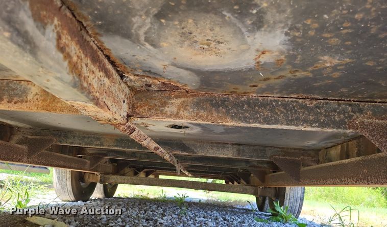 image for item LS9706 2023  Shop built recycle trailer