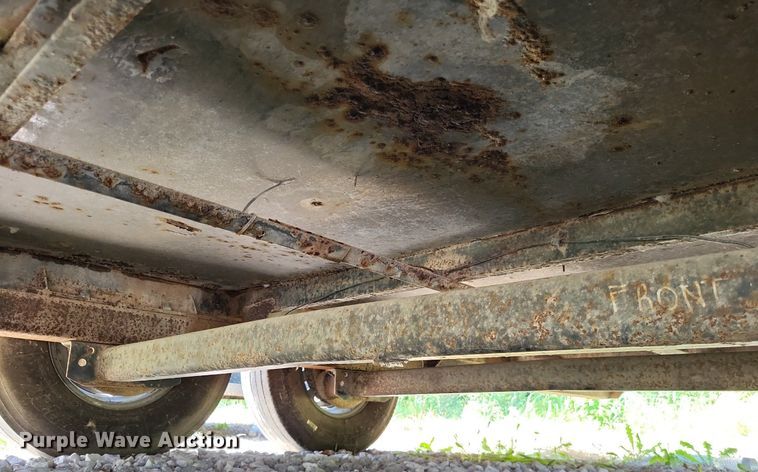 image for item LS9706 2023  Shop built recycle trailer